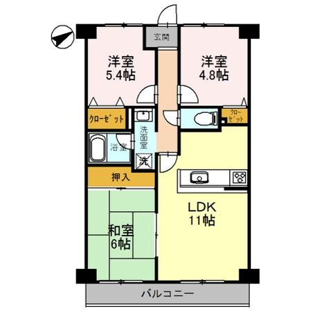 フェリーチェ和泉の物件間取画像